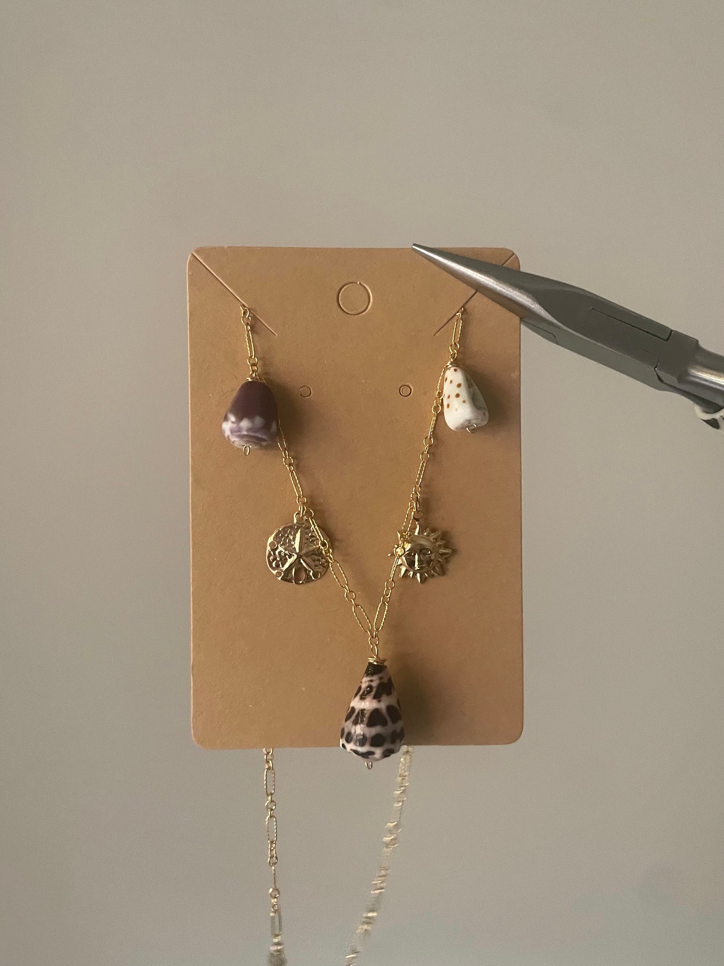Shell Charm Necklace