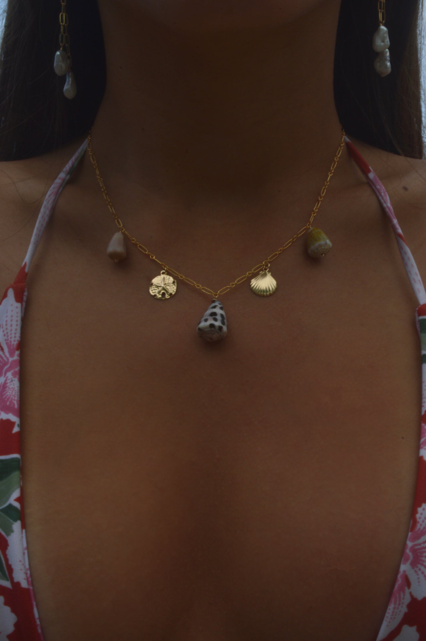 Shell Charm Necklace