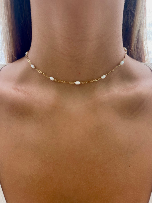 Everyday Pearl Choker