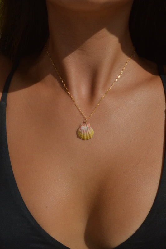 Sunrise Shell Necklace